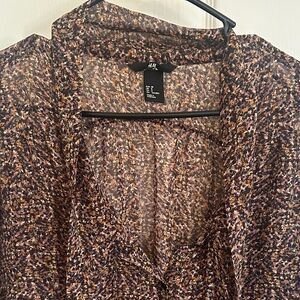 H&M Multicolor Floral Blouse